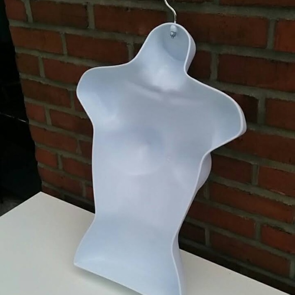 SUMMER SALE - Female Torso White Mannequin Form - Picture 5 of 7